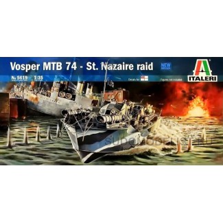 Катер Vosper MTB 74 St. Nazaire Raid