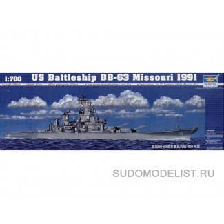 Линкор USS Missouri (BB-63), 1991г