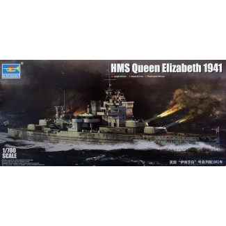 Линкор HMS Queen Elizabeth, 1941г