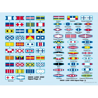 1/200 WWII Signal Flags