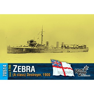 Эсминец HMS Zebra (A-class), 1900г