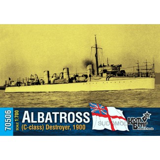 Эсминец HMS Albatross (C-class) Destroyer, 1900
