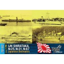 IJN Torpedo Boats (Shirataka, 25, 31, 67)