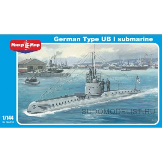 Немецкая подводная лодка класса ”UB-I”