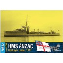 HMS Anzac Destroyer Leader, 1917 