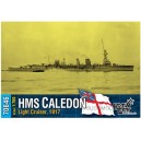 HMS Caledon Light Cruiser, 1917