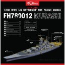 WWII IJN BATTLESHIP MUSASHI (FOR FUJIMI 460024)