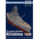 3D Japanese battleship Kirishima