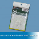Пластиковые круги и кольца d 1,0-80 мм