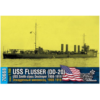 USS Smith-class DD-20 Flusser, 1908-1919