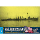 USS Paulding-class DD-29 Burrows, 1910-1919