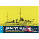 USS Sampson-class DD-63 Sampson, 1916-1936