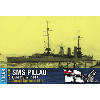 German Light Cruiser SMS Pillau, 1914