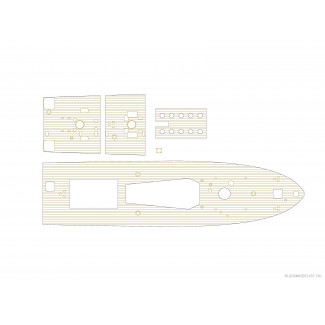 Палуба для Катера Д-3