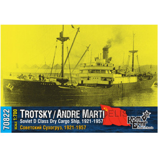Soviet D Class Dry Cargo Ship Trotsky/Andre Marti, 1921-1957