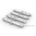 Ствол 6-фунтовой бронзовой пушки, Россия 4шт