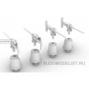 47-мм пушки Гочкиса со станками для съемных (катерных) пушек