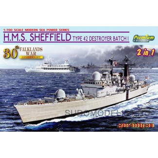 Эсминец HMS Sheffield (Type 42) 