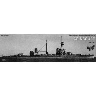 Линкор "HMS Agincourt"(Эджинкорт) 