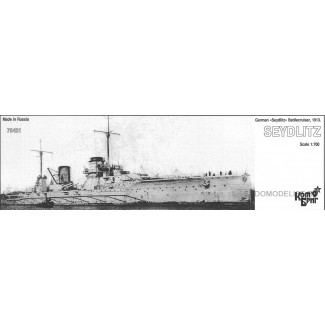 Крейсер "Seydlitz"(Зейдлиц), 1913г