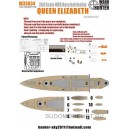 WWII HMS Queen Elizabeth Battleship for Trumpeter