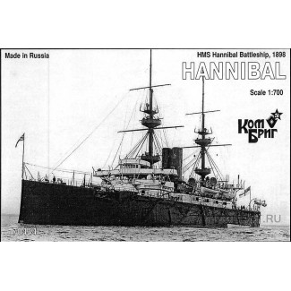 Броненосец "HMS Hannibal", 1898г