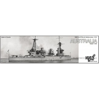 Крейсер "HMAS Australia", 1913г