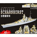 WW II   German Battlecruiser Scharnhorst (FOR TAMIYA77518)