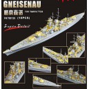 WW II   German Battlecruiser gueisenau   (FOR TAMIYA77520)